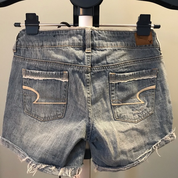 American Eagle jean shorts size 4 - Picture 2 of 2